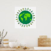 Earth Kids Poster (Keuken)