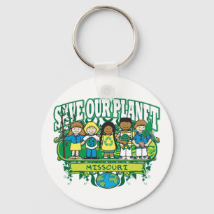 Earth Kinder Missouri Sleutelhanger