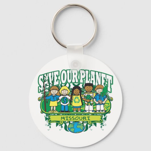Earth Kinder Missouri Sleutelhanger (Voorkant)