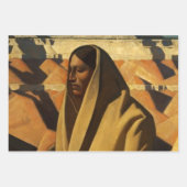 "Earth Knower" Westerne kunst van Maynard Dixon Inpakpapier Vel (Voorkant 3)