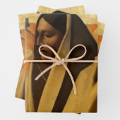 "Earth Knower" Westerne kunst van Maynard Dixon Inpakpapier Vel (In situ)