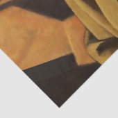 "Earth Knower" Westerne kunst van Maynard Dixon Tissuepapier (Detail)