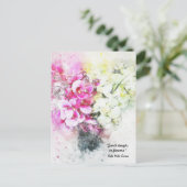 Earth Laughs in Flowers Canvas Floral Briefkaarten (Staand voorkant)
