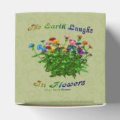 Earth Laughs in Flowers Inspirerend Bedankdoosjes (Bovenkant)