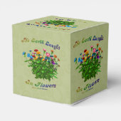 Earth Laughs in Flowers Inspirerend Bedankdoosjes (Achterkant)