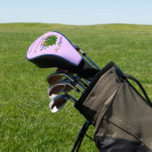 Earth Laughs in Flowers Inspirerend gepersonalisee Golfheadcover (Insitu)