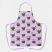 Earth Laughs in Flowers Inspirerend Quote Schort (Voorkant)