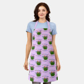 Earth Laughs in Flowers Inspirerend Quote Schort (Gedragen)