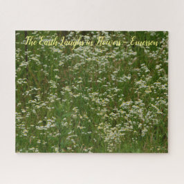 Earth Laughs in Flowers Meadow Jigzaag Puzzle Legpuzzel