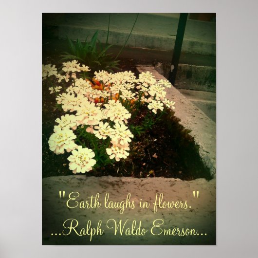 Earth Laughs in Flowers Poster (Voorkant)