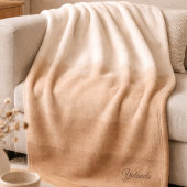 Earth Layered Calm Fleece Blanket Deken