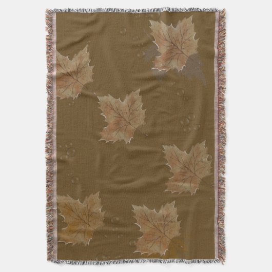 Earth Leaf Comfort Deken (Voorkant Verticaal)