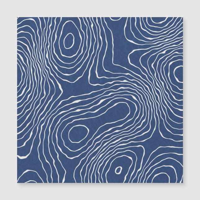 Earth Line Topografische organische print. (Voorkant)