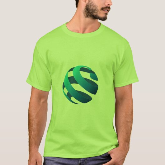Earth logo dezine t-shirt (Voorkant)