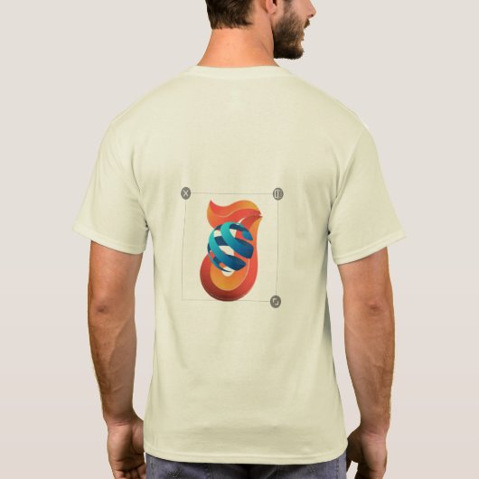 Earth logo T-shirt (Achterkant)