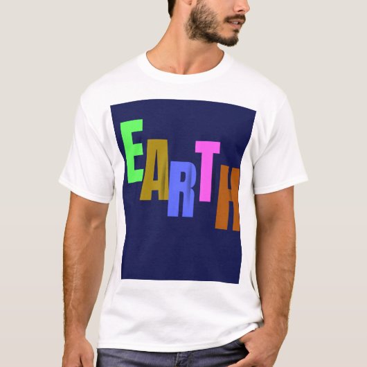 Earth logo T-shirt (Voorkant)