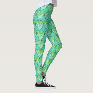 Earth Love aangepaste kleuren-leggings Leggings