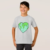 Earth Love aangepaste text shirten & jackets (Voorkant volledig)