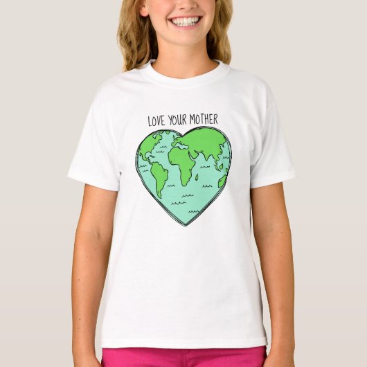 Earth Love aangepaste text shirten & jackets (Voorkant)