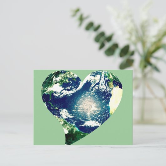 Earth Love Briefkaart (Staand voorkant)