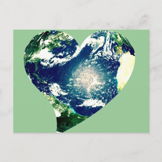 Earth Love Briefkaart (Voorkant)