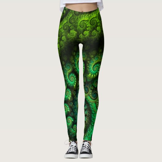 Earth Love Fractal Custom Leggings (Voorkant)