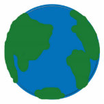 Earth Lover Cardboard Sculpture Staand Fotobeeldje<br><div class="desc">Show je liefde voor de planeet aarde met dit nette karton stand-up afbeelding,  dat elke partij,  teller,  tafel kan ophelderen! De lucht is hier niet de grens.</div>