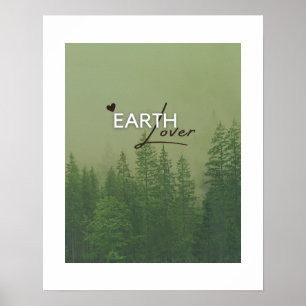 Earth lover Print, Value Poster papier (mat)