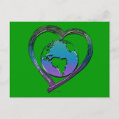 EARTH LOVER-serie Briefkaart (Voorkant)