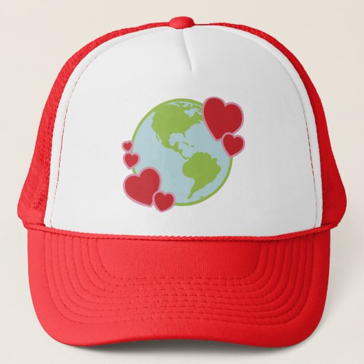 Earth Lovin Trucker Hat Pet (Voorkant)