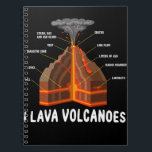 Earth Magma Lava Volcano Geology Science Gift Notitieboek<br><div class="desc">Ik ben er vooral trots op dat ik dit T-shirt heb draag - het symboliseert de ervaring en expertise die ik in de loop der tijd heb gekweekt! Het is ook grappig, want hoewel ik volumes kon schrijven over het onderwerp, is het beter uitgedrukt in één enkele afbeelding. Ik hou...</div>