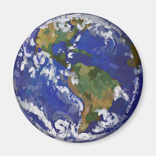 Earth Magnet voor Earth Day (Voorkant)
