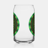 Earth Mandala Blikvorm Glas (Rechts)