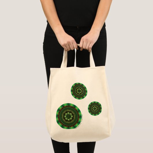 Earth Mandala Canvas tas (Voorkant (product))