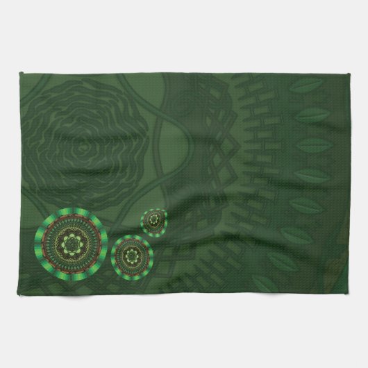 Earth Mandala Handdoek (Horizontaal)