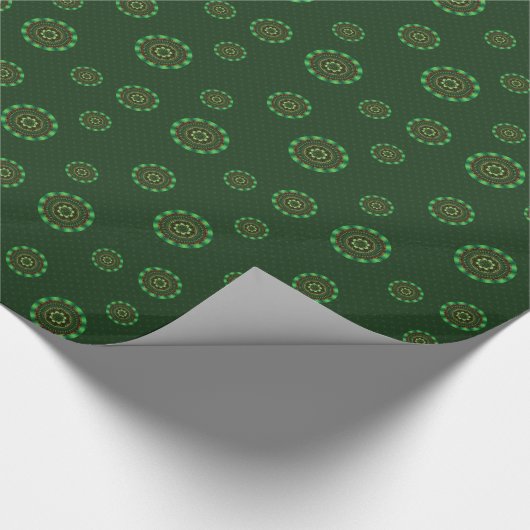 Earth Mandala-inpakpapier Cadeaupapier (Hoek)