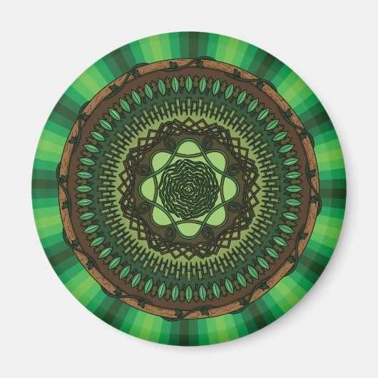 Earth Mandala Magnet (Voorkant)