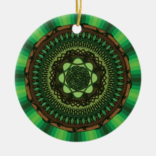 Earth Mandala Ornament (Voorkant)