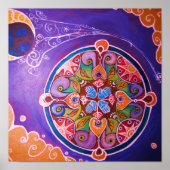 Earth Mandala Print (Voorkant)