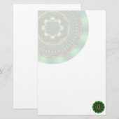 Earth Mandala Stationery Briefpapier (Voorkant / Achterkant)