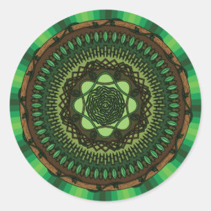 Earth Mandala Sticker