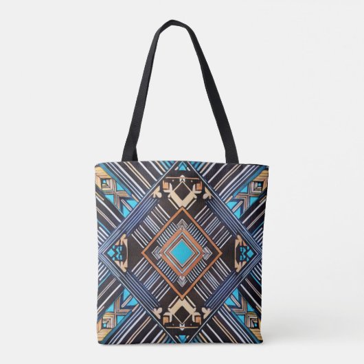 Earth Mandala Tote Bag (Achterkant)