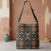 Earth Mandala Tote Crossbody Tas