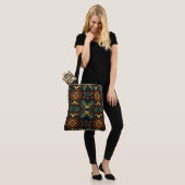 Earth Mandala Tote Tote Bag (Op model)