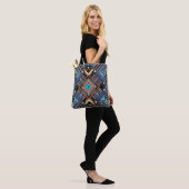 Earth Mandala Tote Tote Bag (Op model)