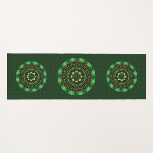 Earth Mandala Yoga Mat (Voorkant (horizontaal))