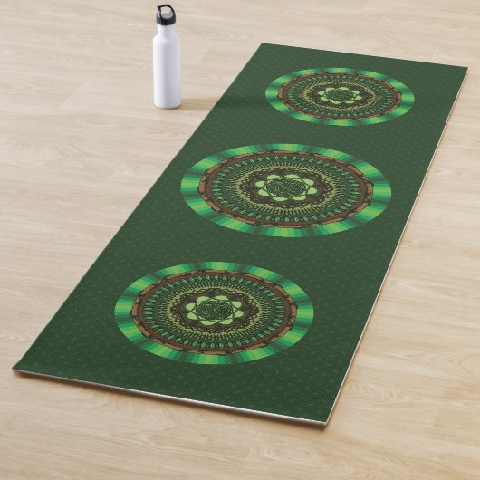 Earth Mandala Yoga Mat (In situ)