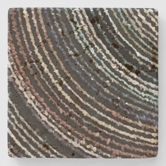 Earth Medley Stone Onderzetter - Silent Dusk (Voorkant)