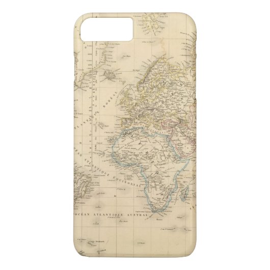 Earth Mercator proj Case-Mate iPhone Case (Achterkant)