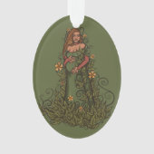 Earth Moeder Goddess Druid Ornament (voorkant)